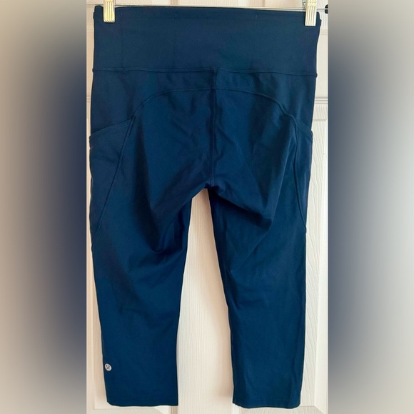 PRE-OWNED LULULEMON FAST & FREE LEGGINGS SIZE 8 - Picture 6 of 7